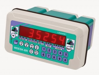 New WDESK BL/BR weighbridge indicators from Laumas Elettronica