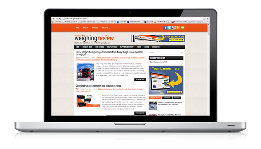 Weighing Review Platform with 300 plus weighing suppliers registered