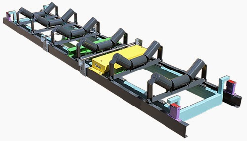 Model “NAR” NTEP Certified Conveyor Belt Scales from Thayer Scale