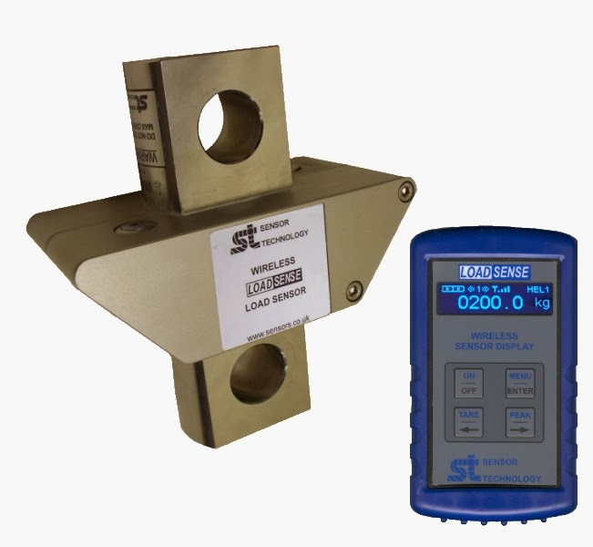 Wireless heli-load sensor updates receiver Interface