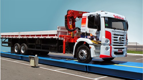 New Modular Steel Deck Truck Scale from Balanças Saturno