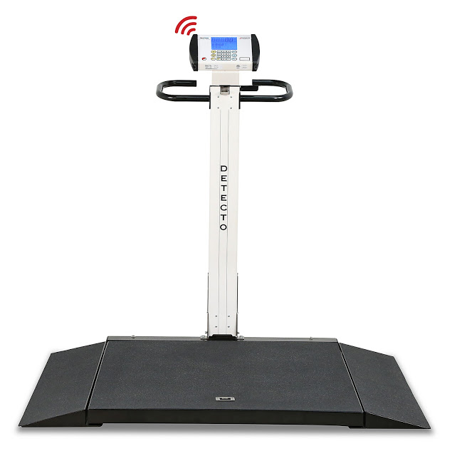 DETECTO Improves Platform of Popular 6550 Wheelchair Scales