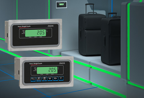 New ZM205 Airport Baggage Weighing Indicator from Avery Weigh-Tronix
