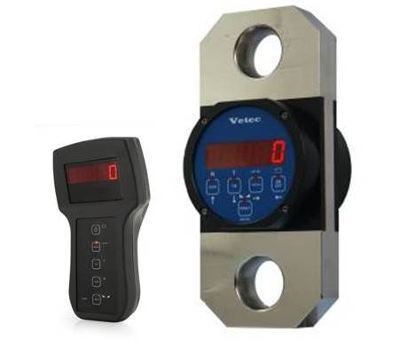 Vetec Dynamometer for Hoists and Cranes with accuracy higher than 0,2% FS