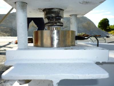 Silo weighing system for portable batch plant in Queensland