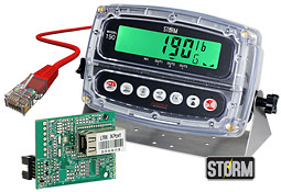 New Ethernet Connectivity for 190 STORM weighing indicator