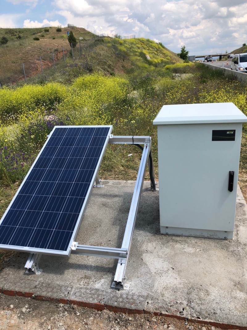 New Installation of a Fixed Weighing System of Vehicles in High Speed Motion in Madrid Road
