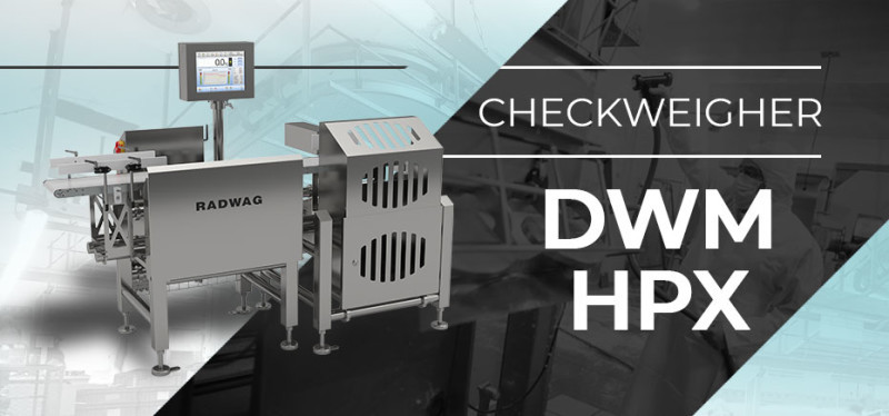 Hermetic DWM HPX Checkweigher from RADWAG