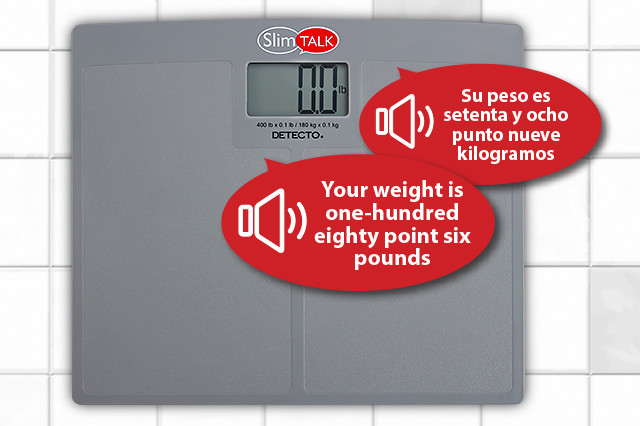 DETECTO’s New SlimTALK Talking Scales