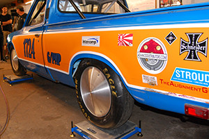 Intercomp Quik Weigh™ System Helps Land Speed Record Team with Chassis Setup