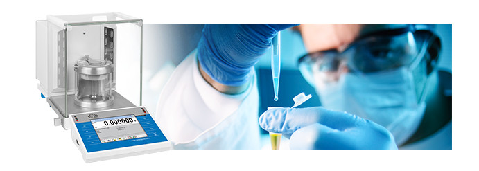 Calibration of Piston Pipettes - XA 4Y.M.A.P Microbalance