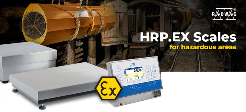 RADWAG High Resolution Platforms with ATEX Certificate