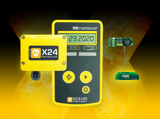 Mantracourt launches a unique Wireless, Telemetry Sensor system for hazardous areas