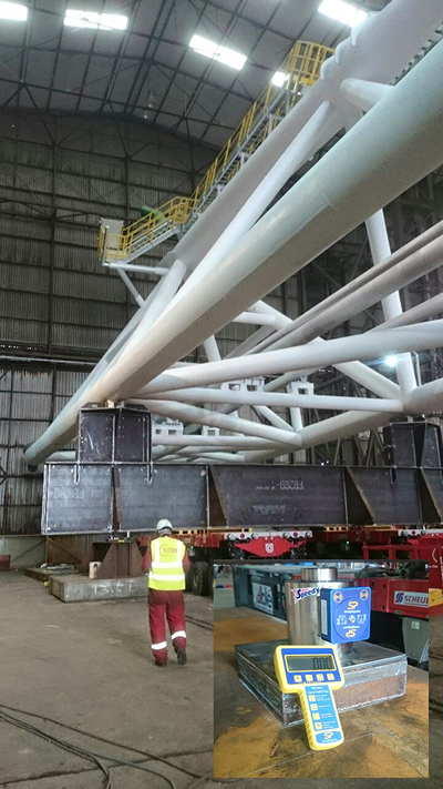 Straightpoint Load Cells Weigh Hulking Flare Stack