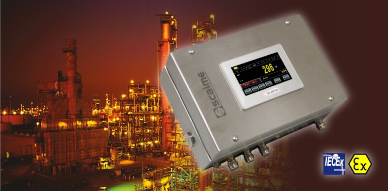 SCAIME eNod4-BOX Weighing Terminal Certified ATEX and IECEx for Hazardous Areas 2/22