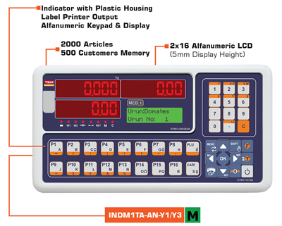 Tüm Elektronik Mühendislik launched their New Alphanumeric Indicator with Label Printer