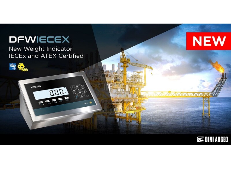 Dini Argeo's New DFWIECEX Weight Indicator