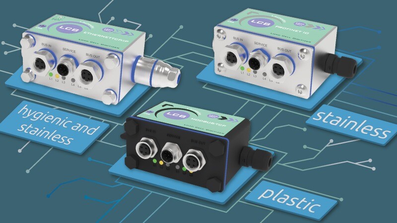 Laumas New LCBs Load Cell Universal Digitizer: Plastic Version and Hygienic Version