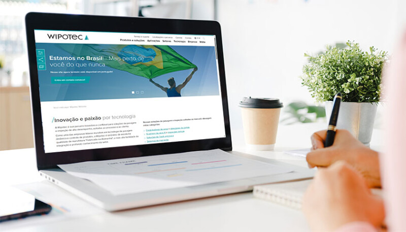 New language version: WIPOTEC website now also available in Portuguese