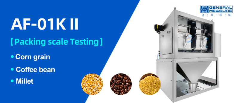 Packing Machine General Measure AF-01K II Different Granule Materials Packing Test