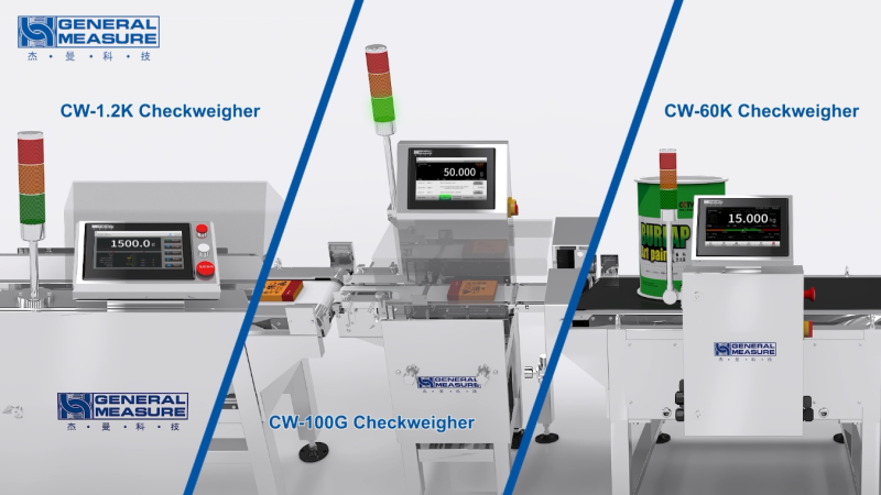 General Measure Checkweigher Different Application Cases