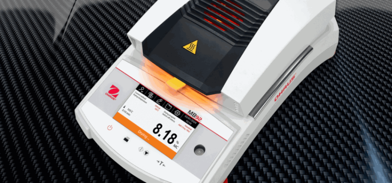Introducing the Next Generation of Moisture Analyzers by OHAUS - MB32, MB62 and MB92