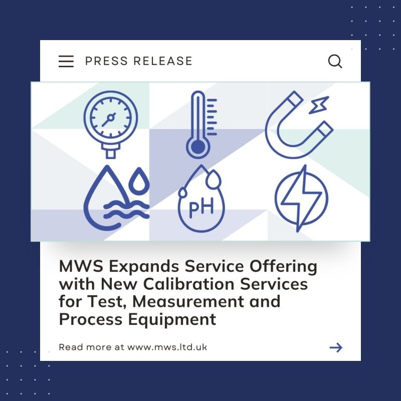 Micro Weighing Solutions Expands Service Offering with New Calibration Services for Test, Measurement and Process Equipment